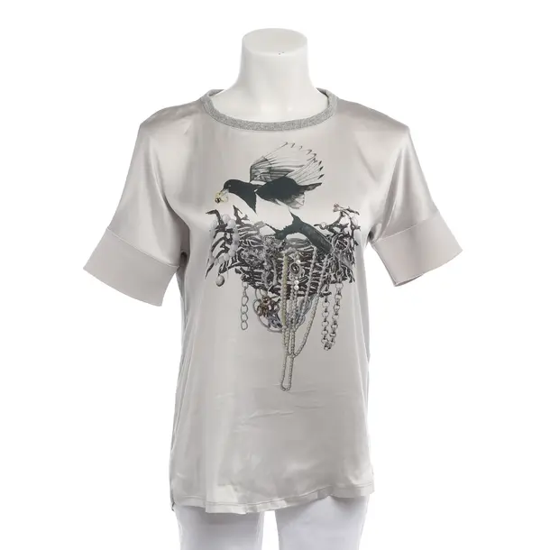 Shirt in Gray, Silk, Marc Cain
