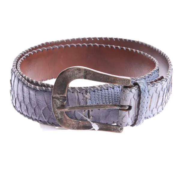 Belt in Blue, Leather, Reptile´s House
