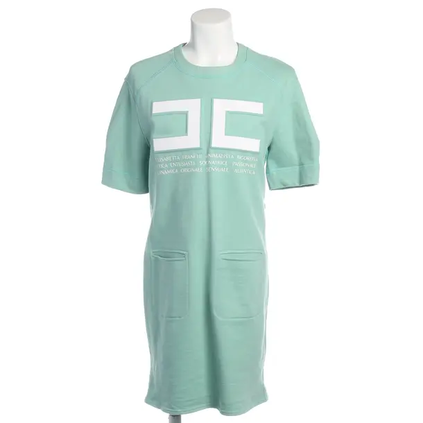 Kleid in Blau, Baumwolle, Elisabetta Franchi