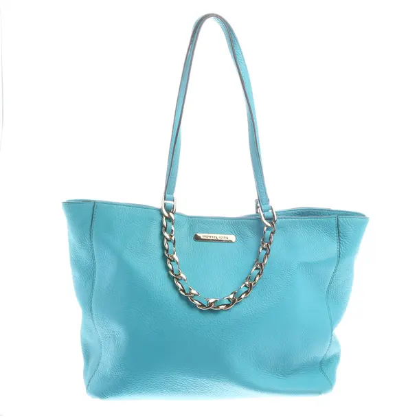 Shopper Bag in Blue, Leather, Michael Kors