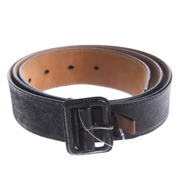 Gürtel in Schwarz, Leder, Prada