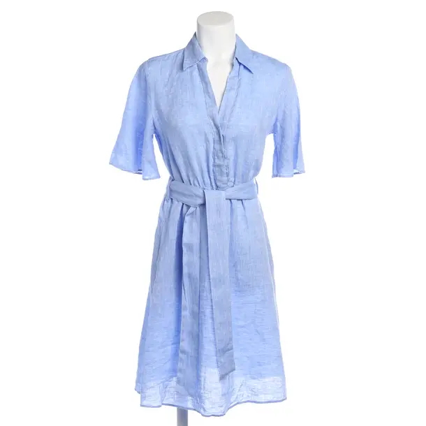 Kleid in Blau, Leinen, Robert Friedman