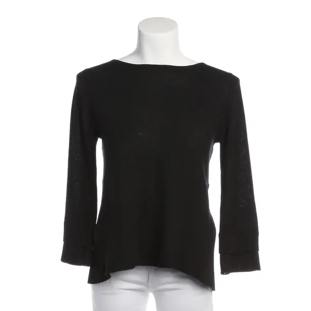 Jumper in Black, Wool, FFC