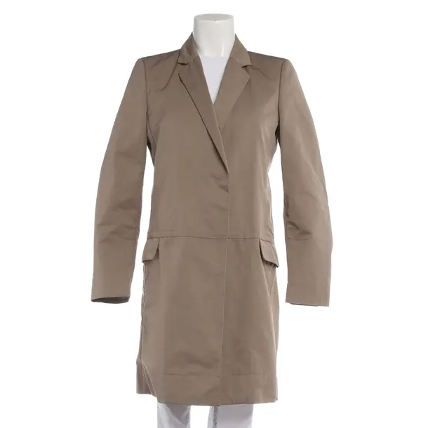 Mid-Season Coat in Brown, Polyester, Strenesse