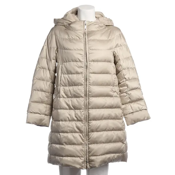 Mid-Season Coat in White, Polyamide, Max Mara
