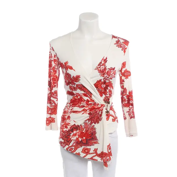 Blouse in Red, Viscose, Roberto Cavalli