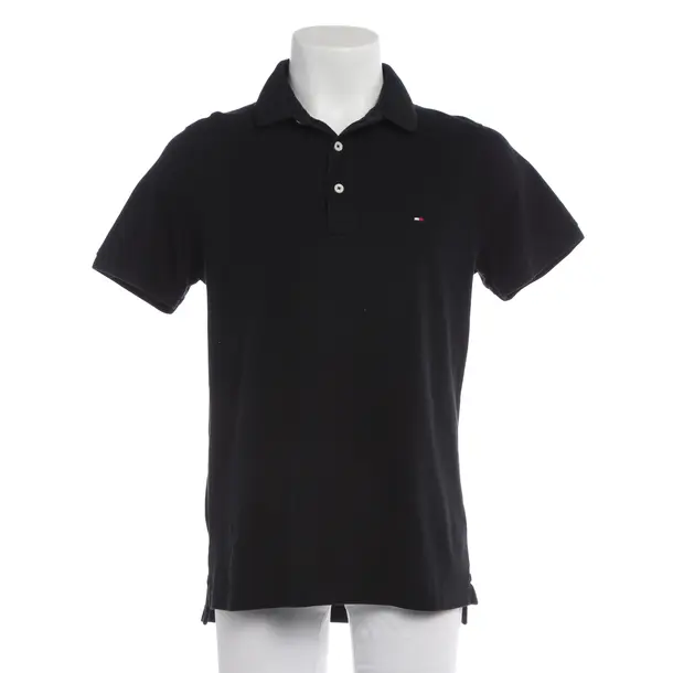 Poloshirt in Schwarz, Baumwolle, Tommy Hilfiger