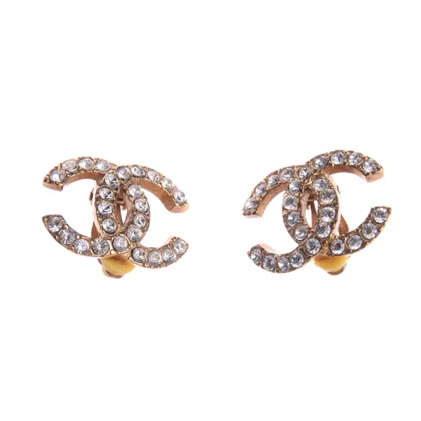 Earrings in Metallic, Metal (metallic, metallized), Chanel