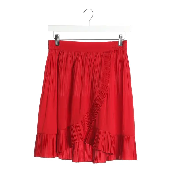 Skirt in Red, Polyester, Maje