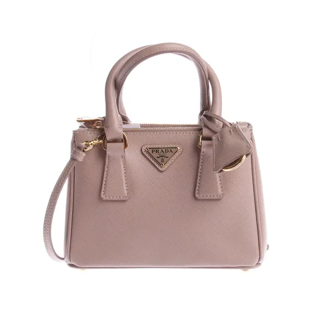 Handtasche in Rosa, Leder, Prada