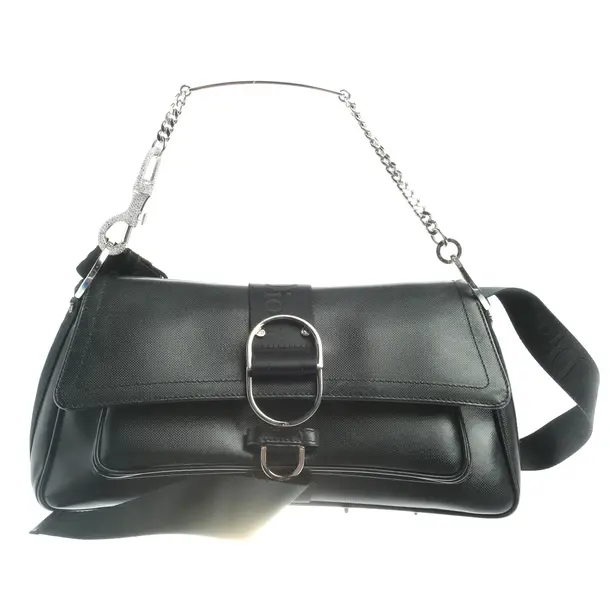Shoulder Bag in Black, Leather, Dior