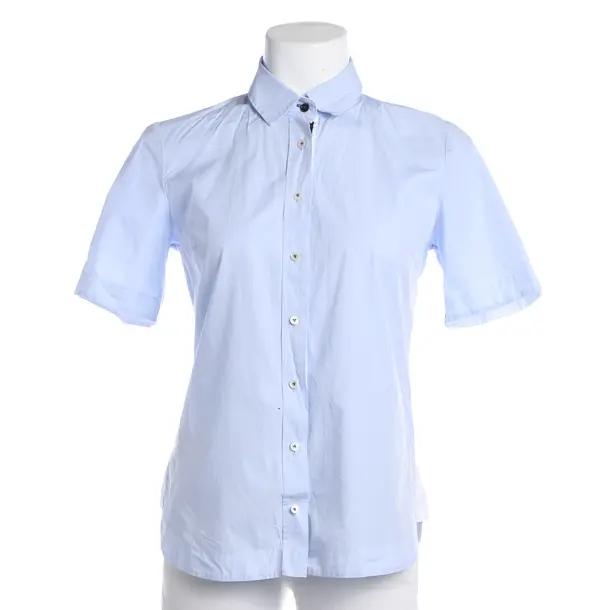 Blouse, in Light Blue, Cotton, Van Laack
