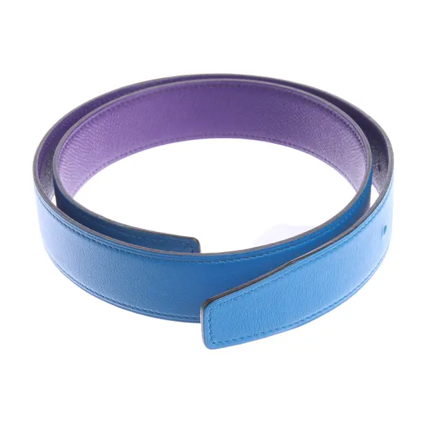 Gürtel in Blau, Leder, Hermès