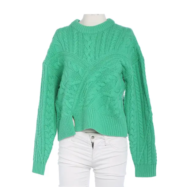 Wool Jumper in Green, Wool, The Garment