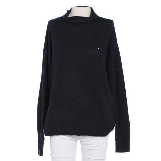 Wollpullover in Blau, Wolle, Tommy Hilfiger