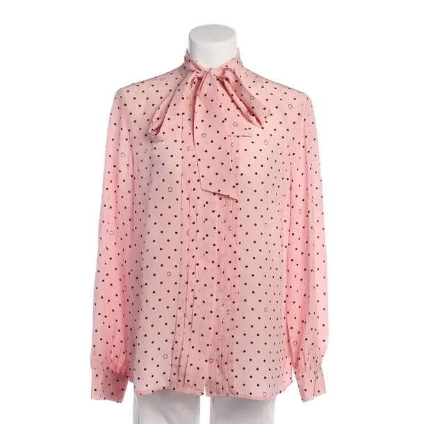 Bluse in Rosa, Seide, Karl Lagerfeld