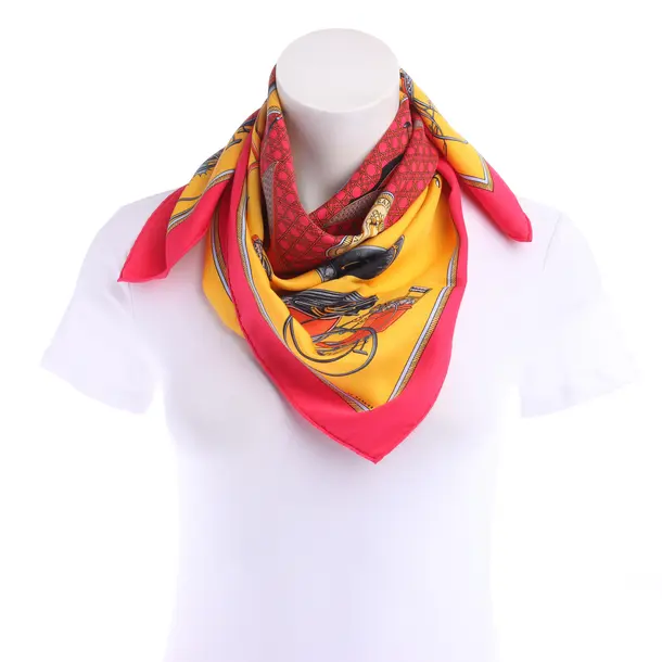 Tuch in Mehrfarbig, Seide, Hermès
