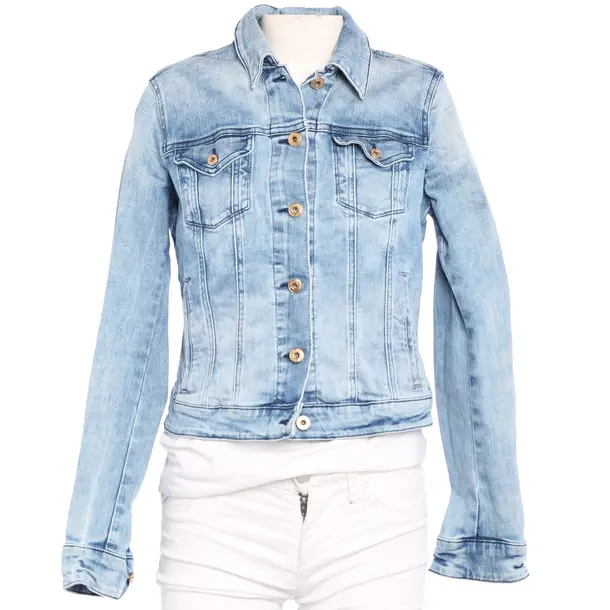 Jeansjacke in Blau, Baumwolle, Hugo Boss Orange