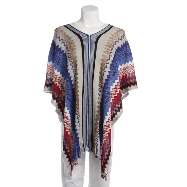 Poncho in Multicolored, Viscose, Missoni
