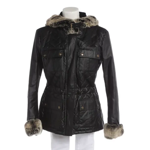 Mid-Season Jacket in Black, Cotton, Barbour