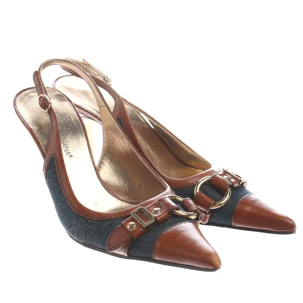 Slingbacks in Brown, , Dolce & Gabbana