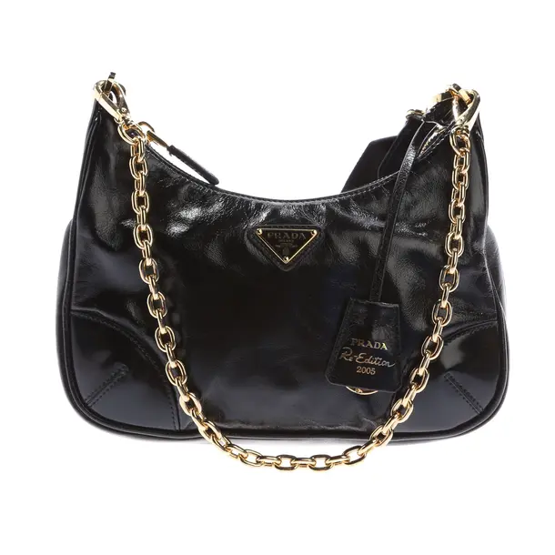 Borsa a cinture a tracolla, in Nero, Pelle, Prada