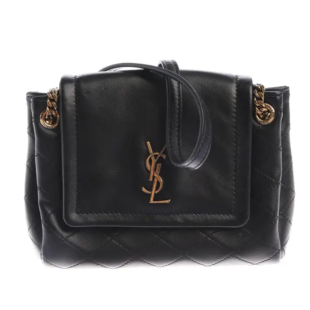 Schultertasche in Schwarz, Leder, Saint Laurent