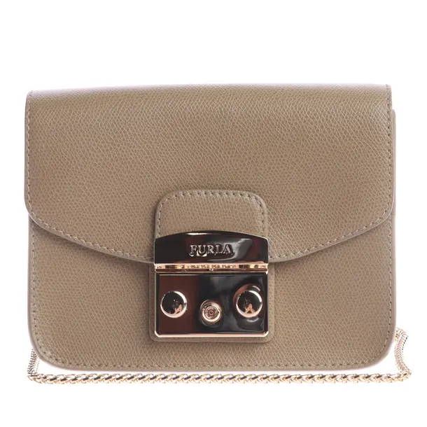 Shoulder Bag in Brown, Leather, Furla