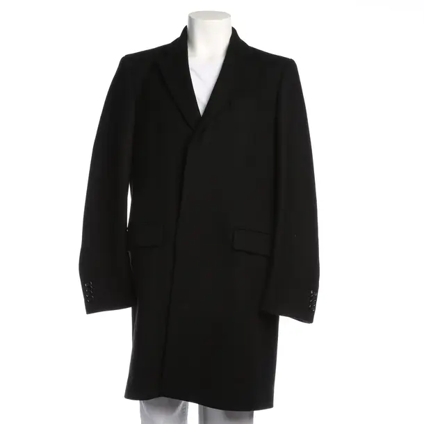 Mid-Season Coat in Black, Wool, Dolce & Gabbana