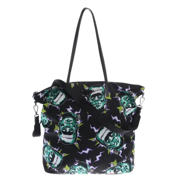 Shoulder Bag in Multicolored, Polyamide, Prada