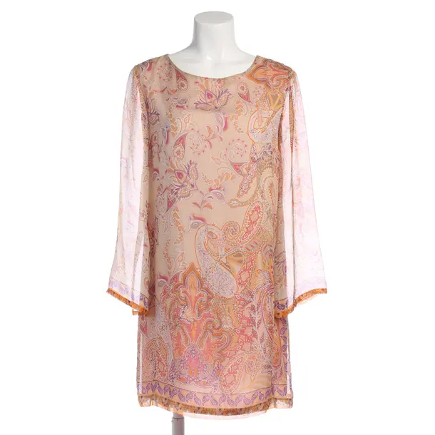 Kleid in Mehrfarbig, Seide, Ana Alcazar