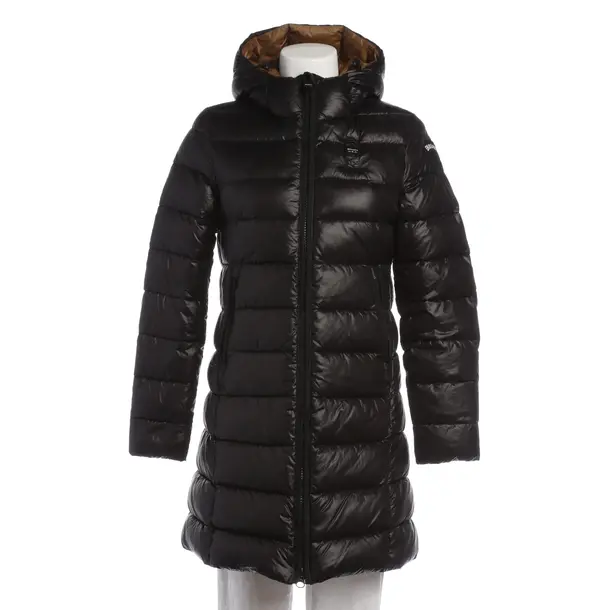 Winterjacke in Schwarz, Polyamid, Blauer USA