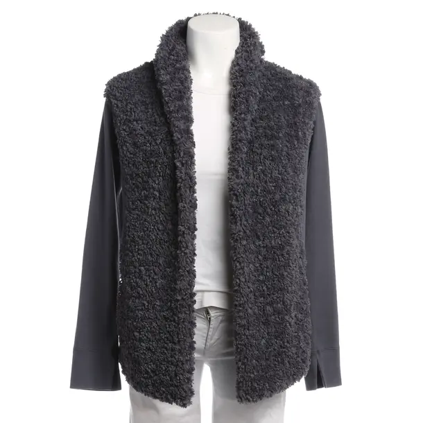 Strickjacke in Grau, Baumwolle, Marc Cain Sports