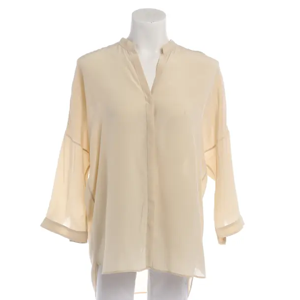 Blouse in White, Silk, Caliban