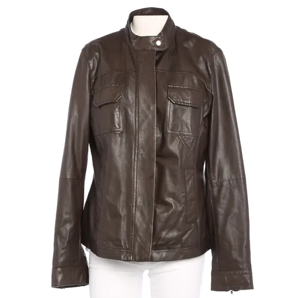 Lederjacke in Braun, Leder, Marc O'Polo