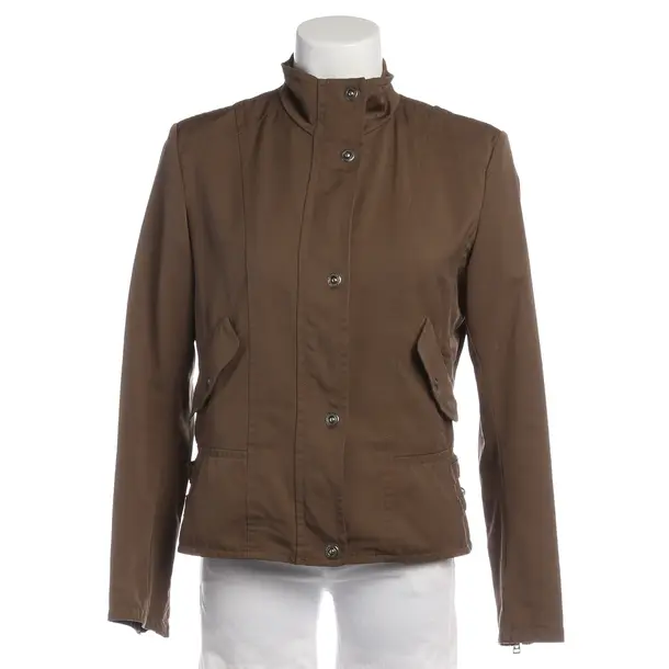 Übergangsjacke in Grün, Baumwolle, Max Mara