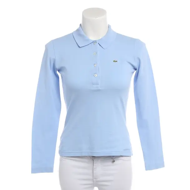 Long Sleeve Shirt in Blue, Cotton, Lacoste