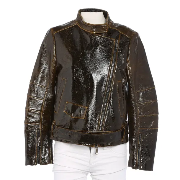 Lederjacke in Braun, Leder, Dorothee Schumacher