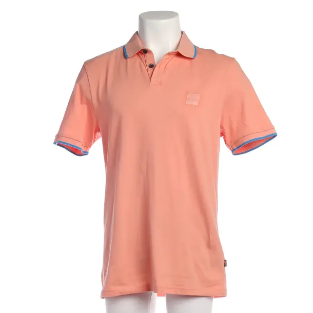 Poloshirt in Rosa, Baumwolle, Hugo Boss Orange