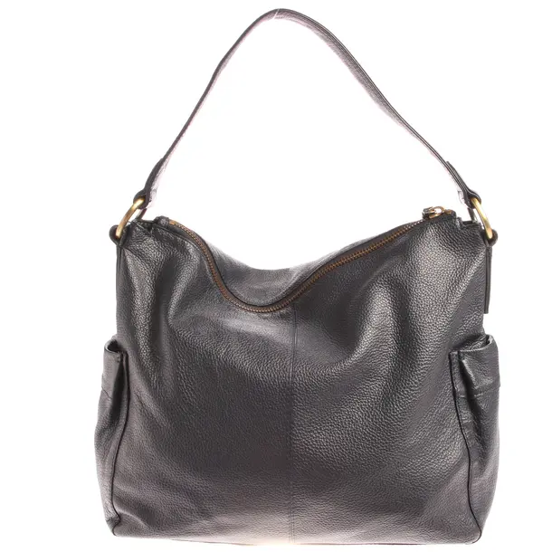 Shoulder Bag in Blue, Leather, Marc O'Polo
