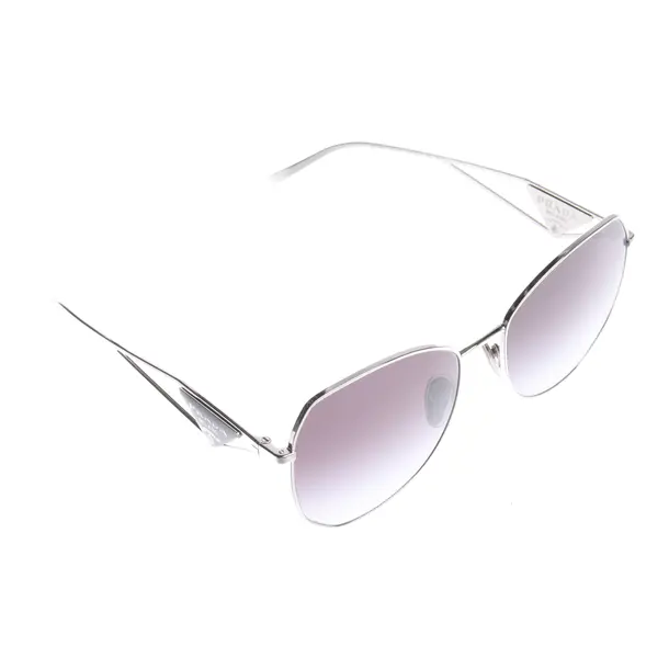 Sonnenbrille in Metallic, Metall, Prada