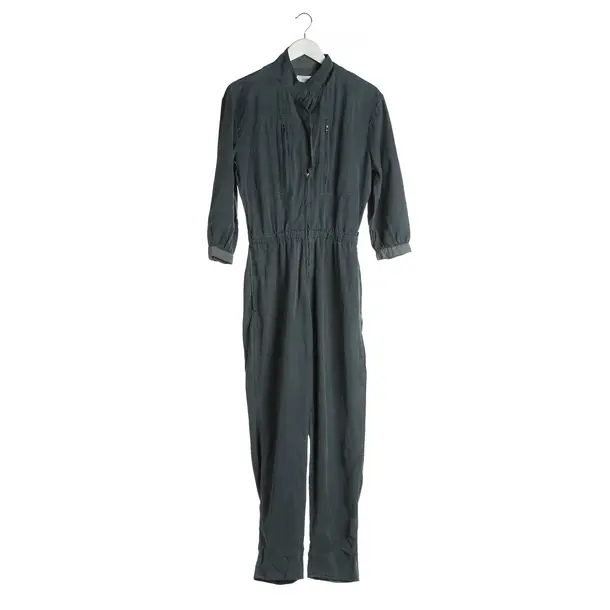Overall in Green, Lyocell, Closed