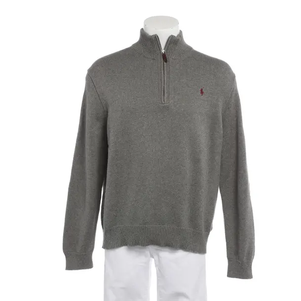 Pullover in Grau, Baumwolle, Polo Ralph Lauren