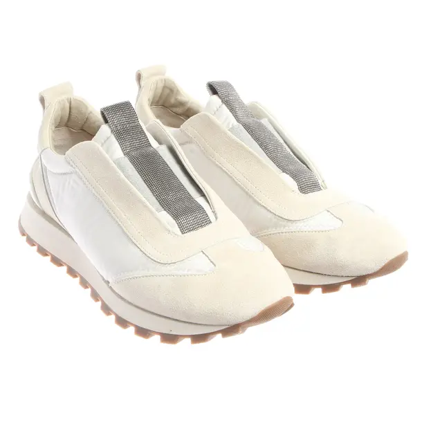 Sneakers in Gray, , Brunello Cucinelli