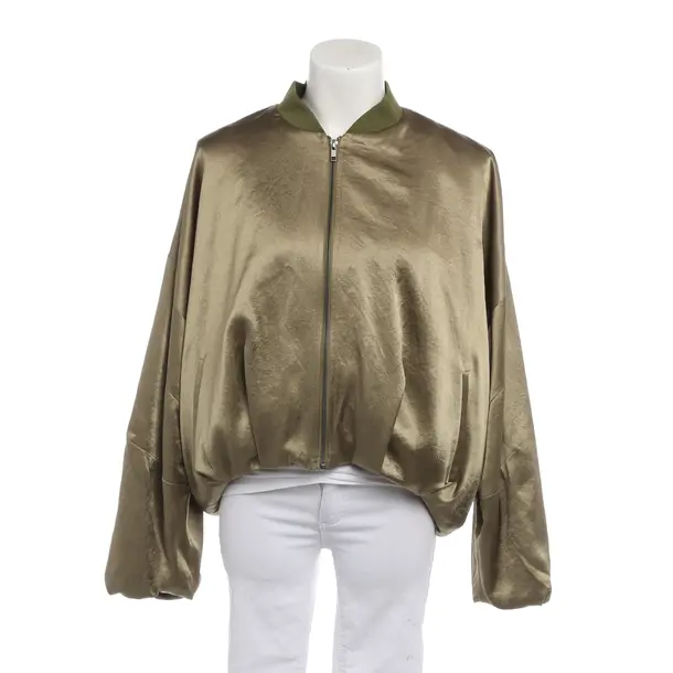 Bomber Jacket in Green, Triacetate, Drykorn