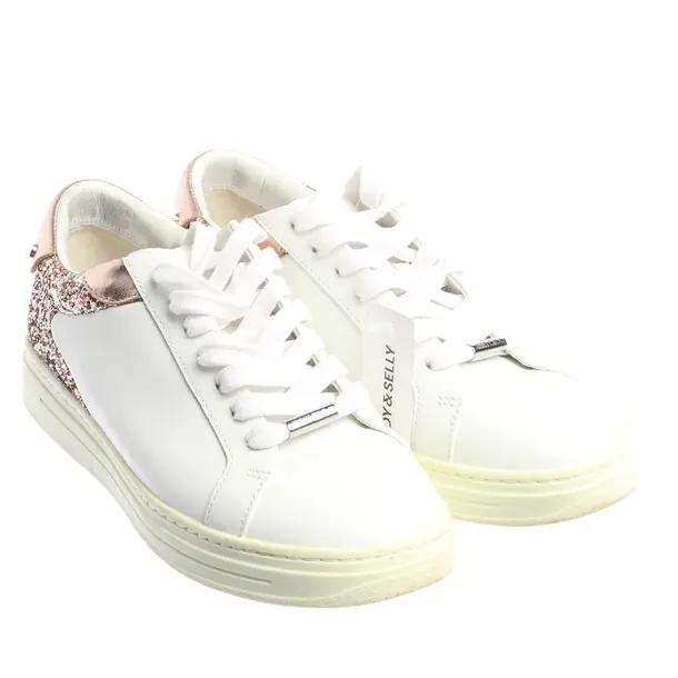 Sneaker in Weiß, , Jimmy Choo
