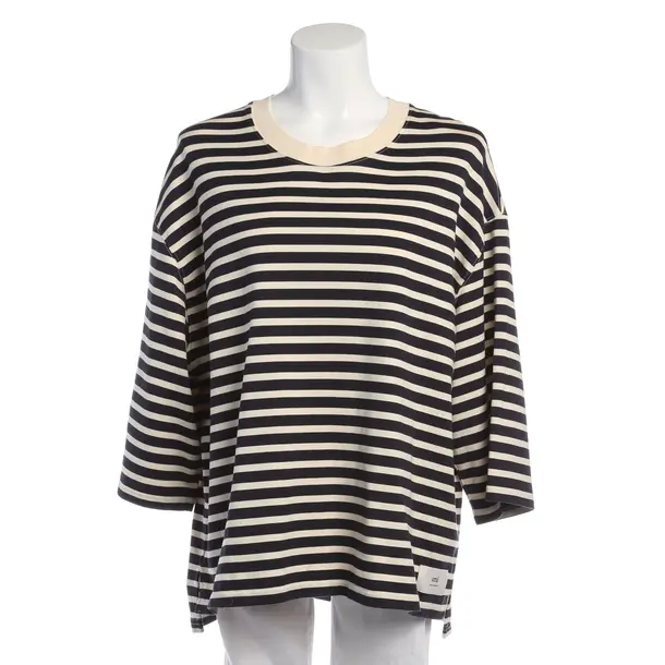 Long Sleeve Shirt in White, Cotton, Ami Paris