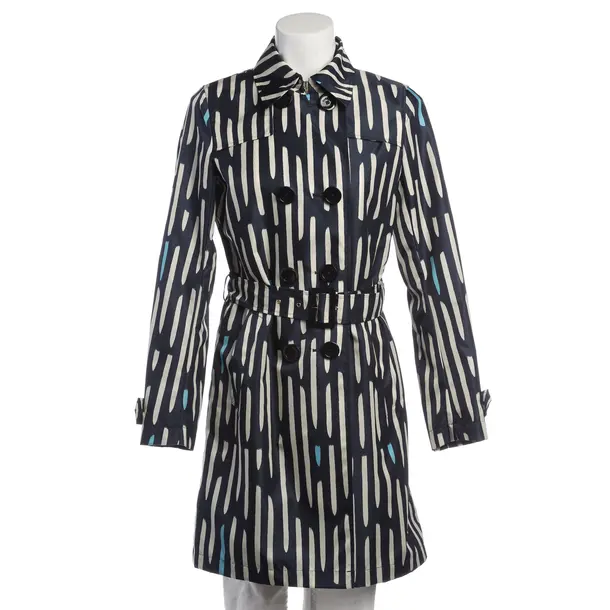 Mid-Season Coat in Blue, Polyamide, Herno