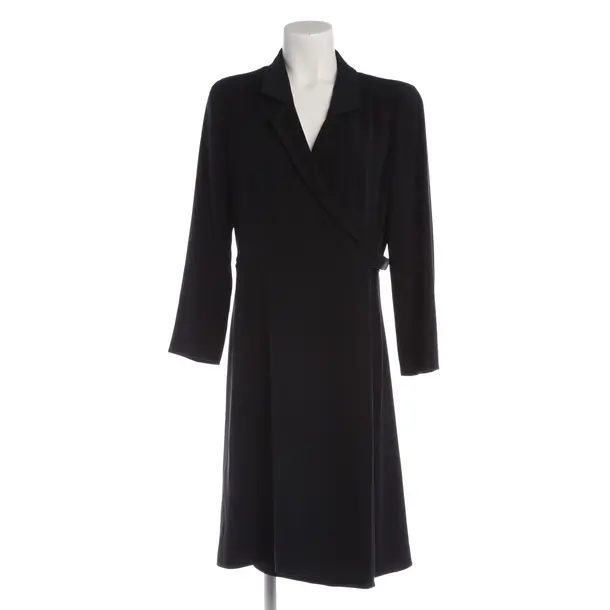 Kleid in Schwarz, Polyester, Armani Collezioni