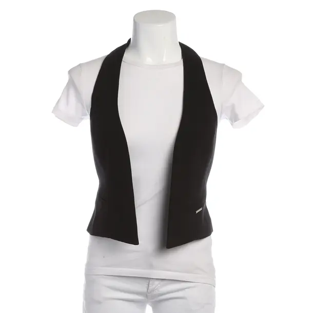 Vest in Black, Polyester, Elisabetta Franchi